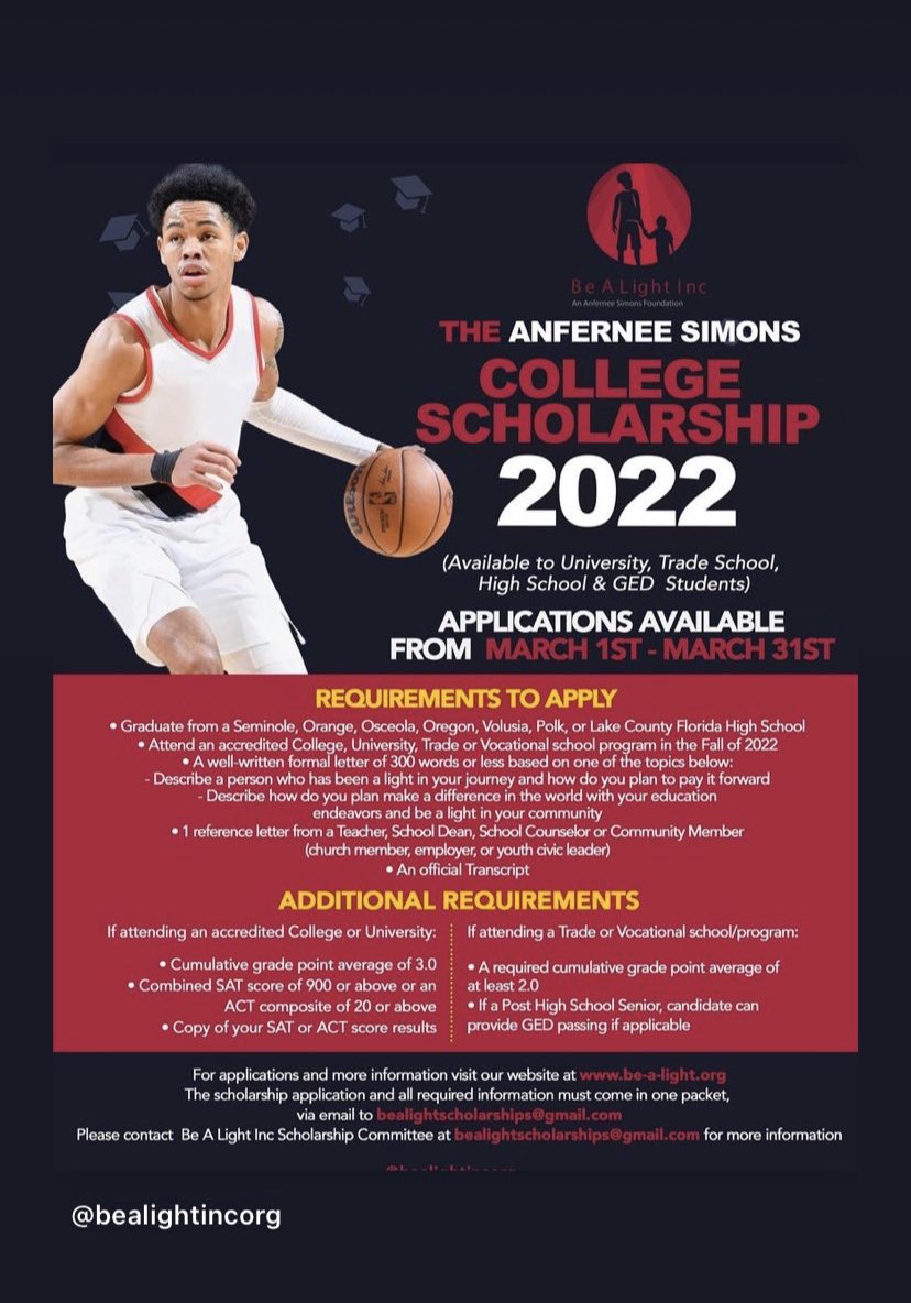 moranfsu30's tweet photo. High School Seniors!  ONLY 10 days left!!  Take advantage!!  @BeALightIncOrg1 https://t.co/qXChZLoFSs
