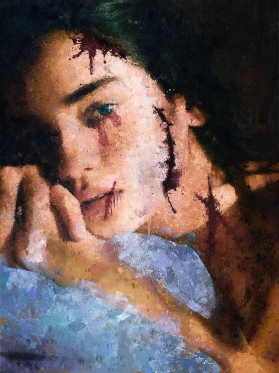 WOAH!!😱 "My Invisible Scars" got FEATURED on <a href="/VoiceHQ/">Voice</a> front page.

BEST platform that supports all creators and is Carbon Neutral too!! SAVE 🌍 

#NFTartists