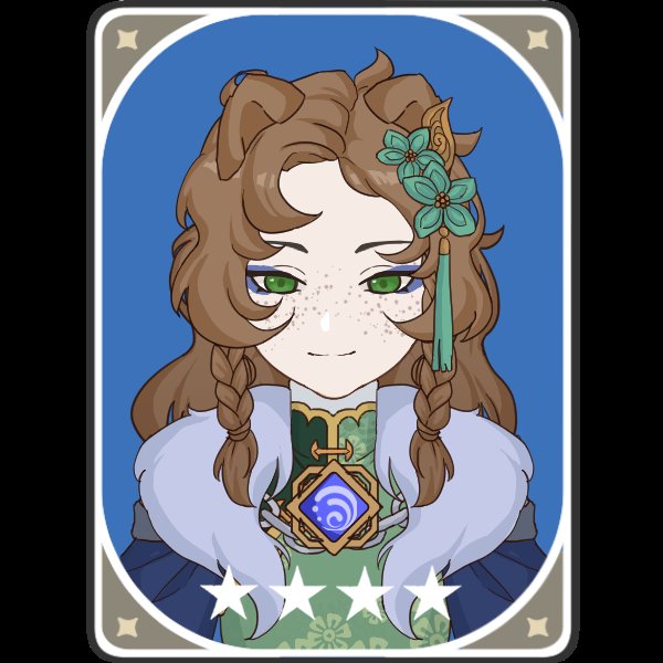 LYSYP27's tweet photo. I just created my own oc for #GenshinImpactOC

Name: Calista Huang
Birth: 28/10
Origin: Fontaine/Liyue
Weapon: Polearm
Vision: Hydro

Story: Baby orphan she was adopted in Fontaine by a rich family from Liyue.
Since then she live in Liyue and want one day to see her native city. https://t.co/3nbERUqmpj