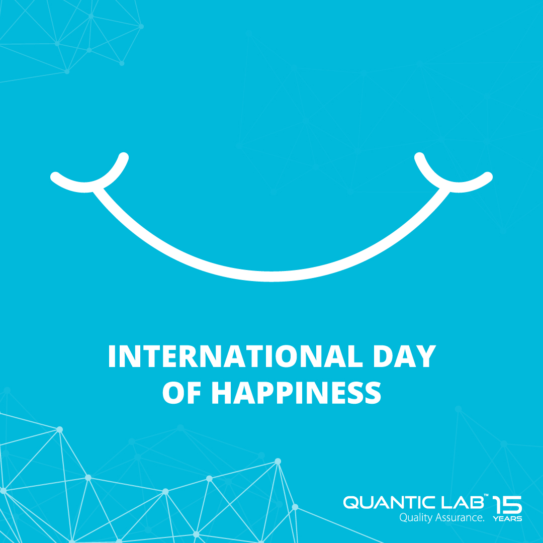 QuanticLabRo's tweet image. Yesterday was the #InternationalDayOfHappiness. 😁So, we'd like to remind you to enjoy the unique moments of your journey, the amazing people you meet, and every step you take towards your goal, no matter which one it is. Happy International Day Of #Happiness!