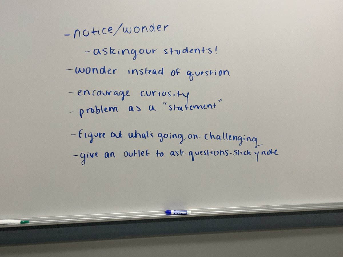 mathhombre's tweet image. #mtechat discussing @TracyZager chap 7 &amp;amp; @MFAnnie&apos;s notice and wonder.