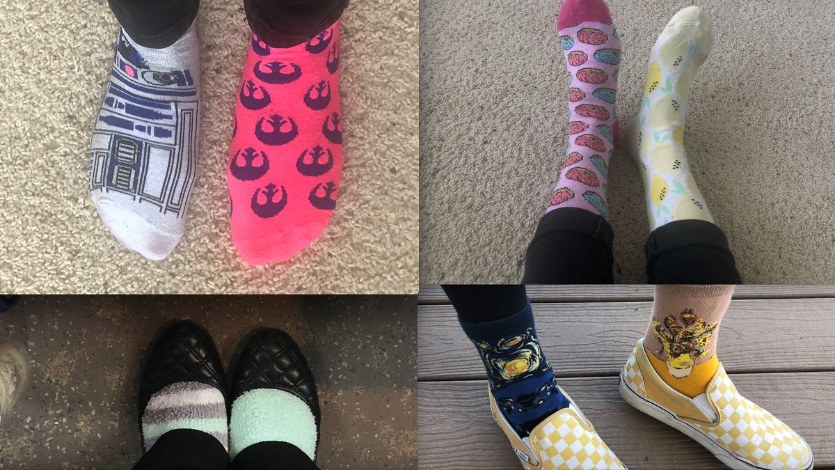 jsglasshoff's tweet photo. For #WorldDownSyndromeDay we love to wear fun socks! Here's a throwback to my favorite fun socks I've worn on Mar. 21st! @UNONSSLHA @NSSLHA #NSSLHAStrong #nsslhaadvocates #studentadvocates
I've also attached a disability awareness toolkit from @DSAMidlands https://t.co/vi4DRI72VA https://t.co/5L1vzo7v1H