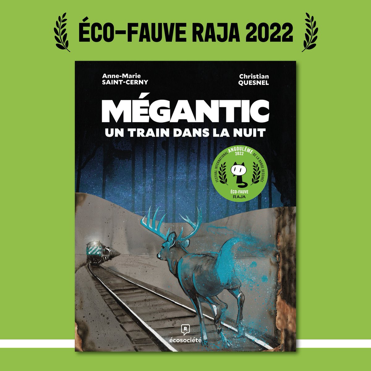 Auteur de bande dessinée, étudiant au doctorat et chargé de cours à <a href="/EMI_uqo/">ÉMI</a>, Christian Quesnel @cquesnel1971 a remporté un prix au prestigieux Festival international de la bande dessinée à Angoulême, en France. <a href="/bdangouleme/">Festival d'Angoulême</a> <a href="/Sylvainbd/">Sylvain Lemay</a> #fibd2022 
Bravo! ➡️ uqo.ca/nouvelles/46511