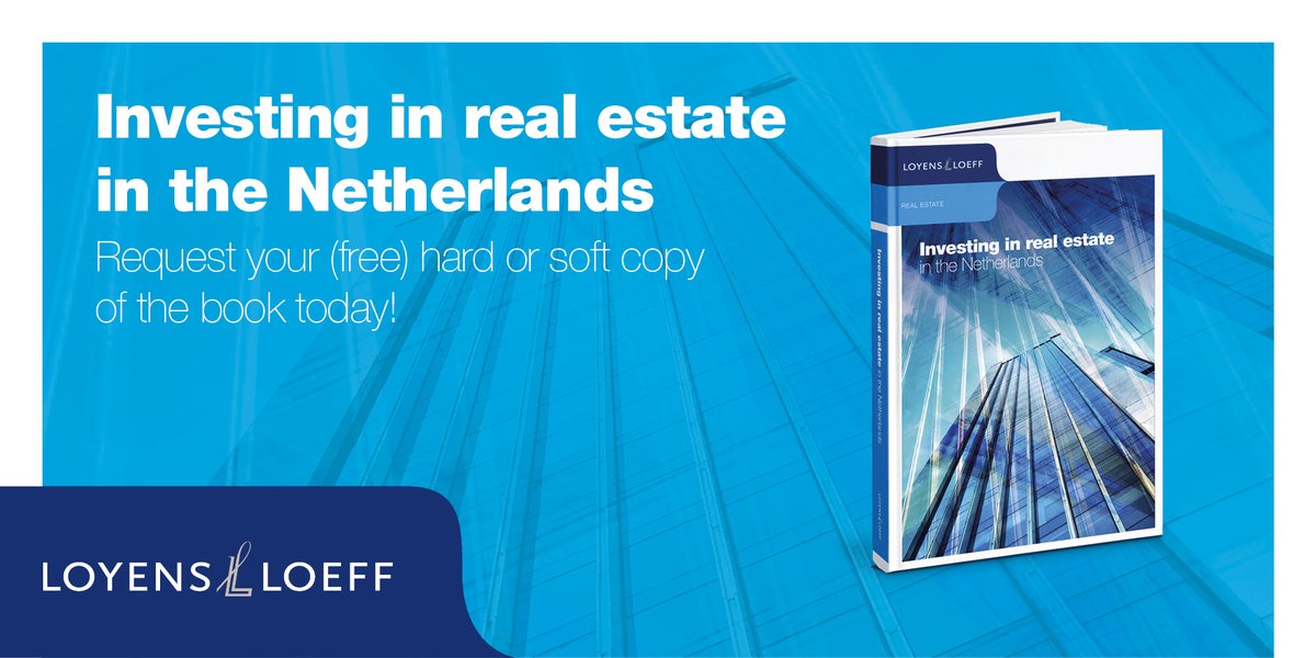 The book “Investing in real estate in the Netherlands” is available now. It provides foreign companies that invest in Dutch real estate with an understanding of the main #legal and #tax issues that may arise during such an investment. lawand.tax/3q2d1vZ