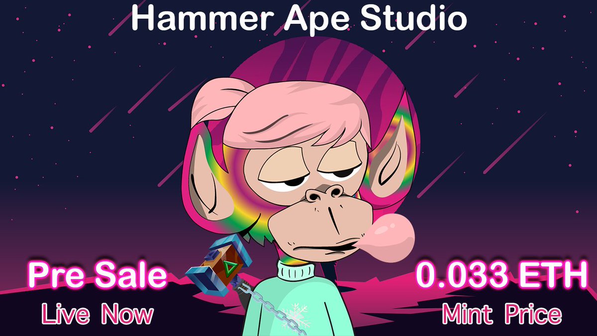 Hammer Ape Studio | Minting Now tweet media