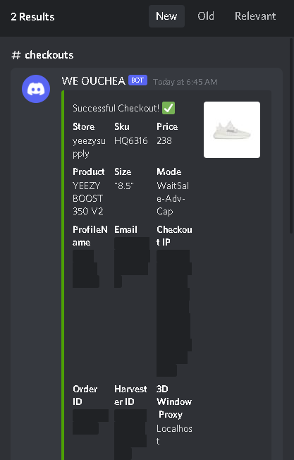 Kinda wanted more but all good we coming for the wave runners tmr Bot: @ValorAIO @MEKRobotics Proxies: @AMGProxies Competition resi & Sub @BreadProxy @LiveProxies @TheCutProxies Server:@AMGProxies @LiveProxies Gmails:@OneClickCorner @Jannnounts