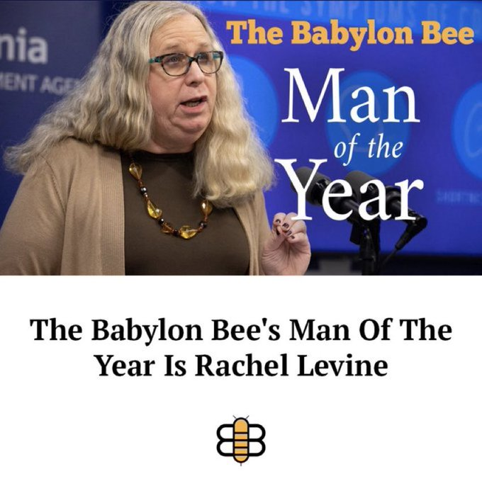 RonV42's tweet photo. I stand with  @TheBabylonBee #FreeTheBee https://t.co/Q1do6n5LII