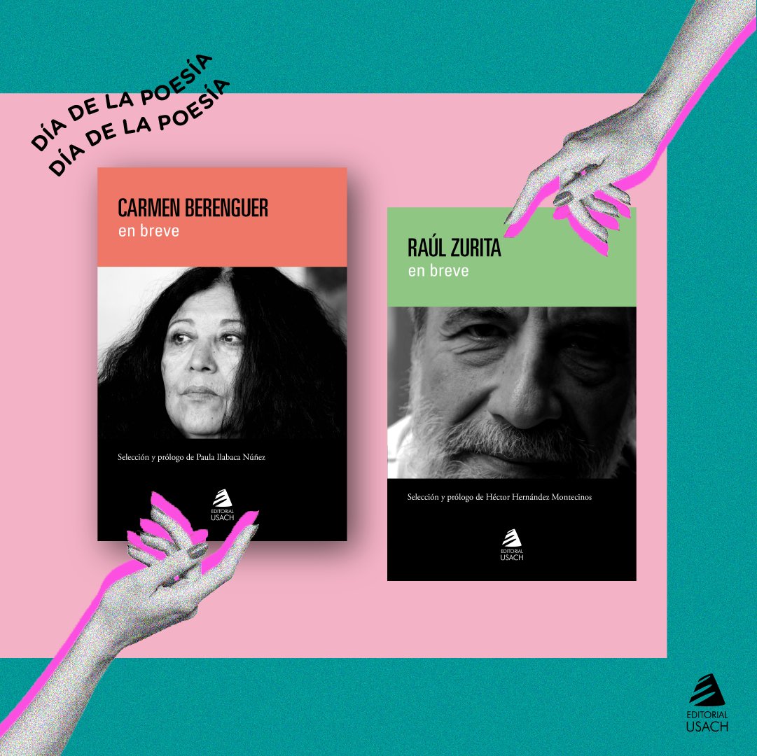 Editorial_Usach's tweet photo. ☀️ Celebramos el Día Internacional de la Poesía con nuestra colección Poesía en Breve.

💫 Estos plaquettes muestran de manera acotada pero significativa la obra de poetas chilenos contemporáneos.

🌼 Encuéntralos disponibles en librerías y en nuestra librería en línea. https://t.co/a0ky7CPVqy