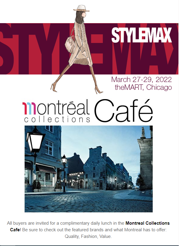 mtlcollections's tweet photo. It's the STYLEMAX event soon! 
#stylemax
#modequebecoise
#Chicago
#Quebecfasion
#mode
#mtlstyl
#montrealcollections
#modemontréalaises
#sportswear
#boutiqueshopping https://t.co/zoeJBSPEK1