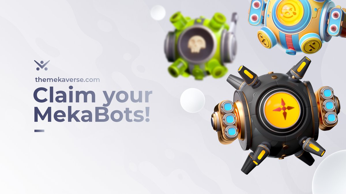 MekaVerse's tweet image. 🤖🪲🤍 Many thanks to the #MEKAGANG for the support and the claim since the launch ! 

Thank you to @antinomystudio and @MiindedStudio for working closely with us to make it smooth ☁️

→ themekaverse.com 🌐

We can't wait the 23rd for the reveal🌼🚀