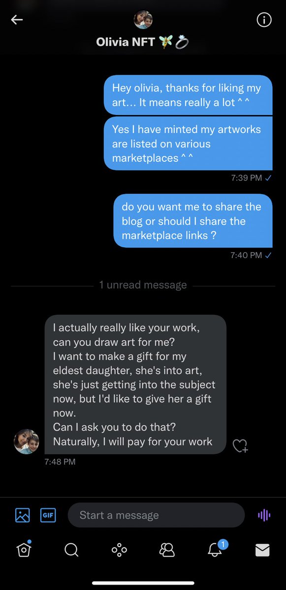 SCAM ALERT 🚨 
No hugs to Olivia