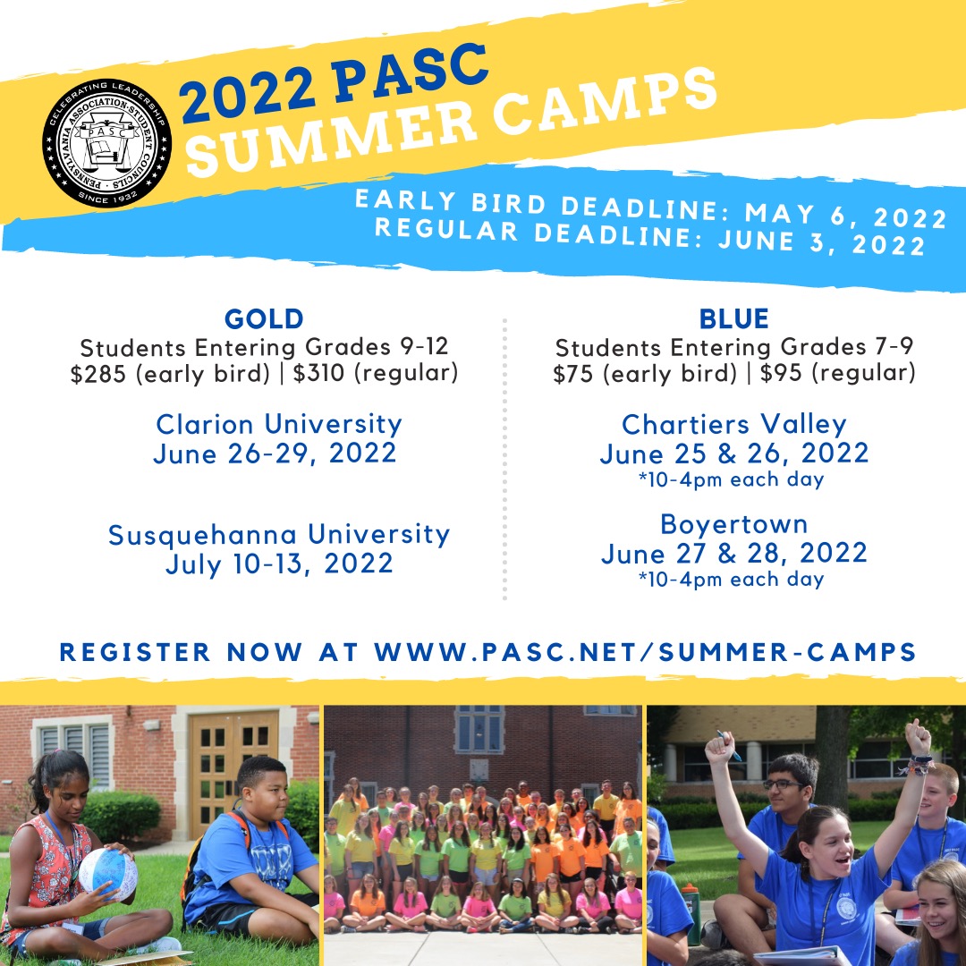 Pennsylvania Association of Student Councils tweet media