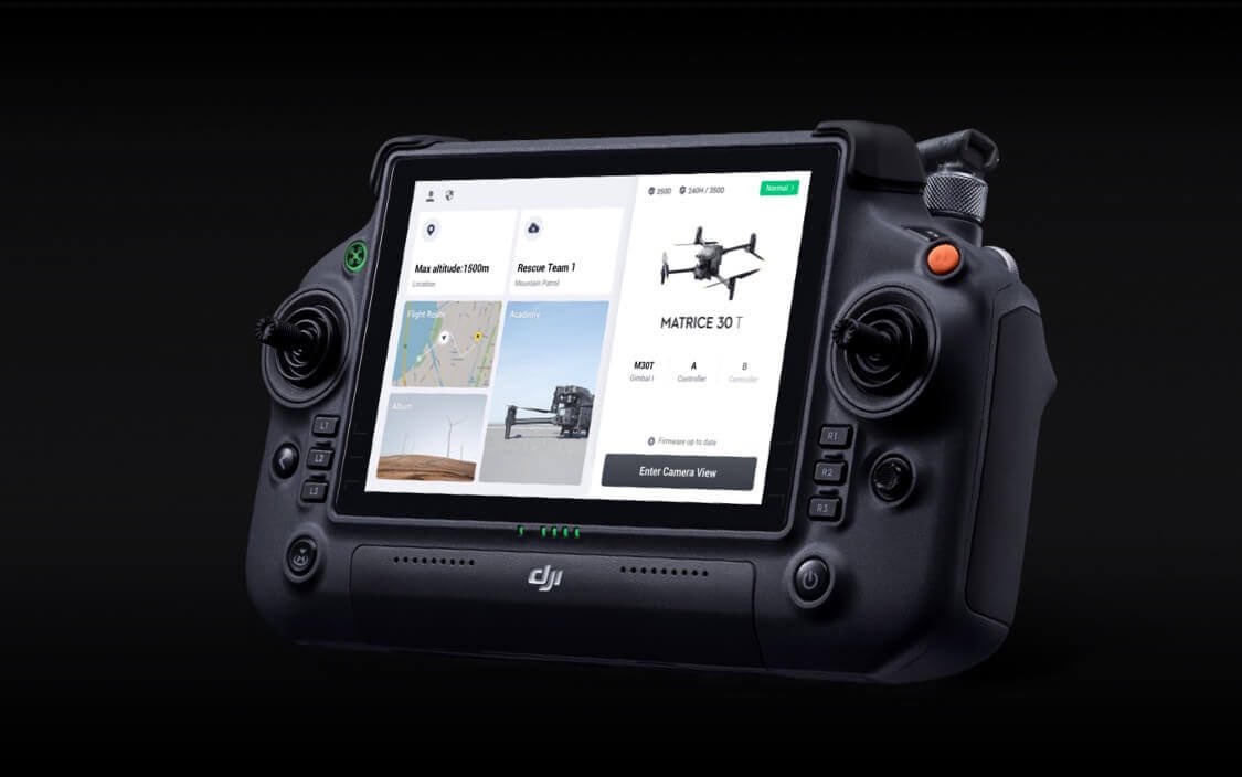 drohneneinheit's tweet image. @DJIEnterprise Neuer Controller #rcplus