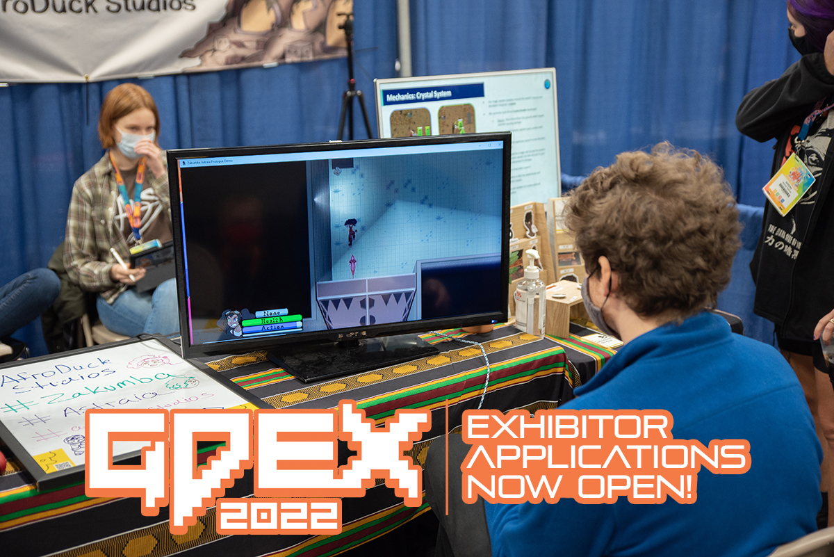 TheGDEX's tweet photo. #gamedev, solo makers, and VR devs! Exhibitor applications are now open for #GDEX2022. Go to https://t.co/ciLiZqw2Ne to apply now! https://t.co/GC8Xt3F4Bq