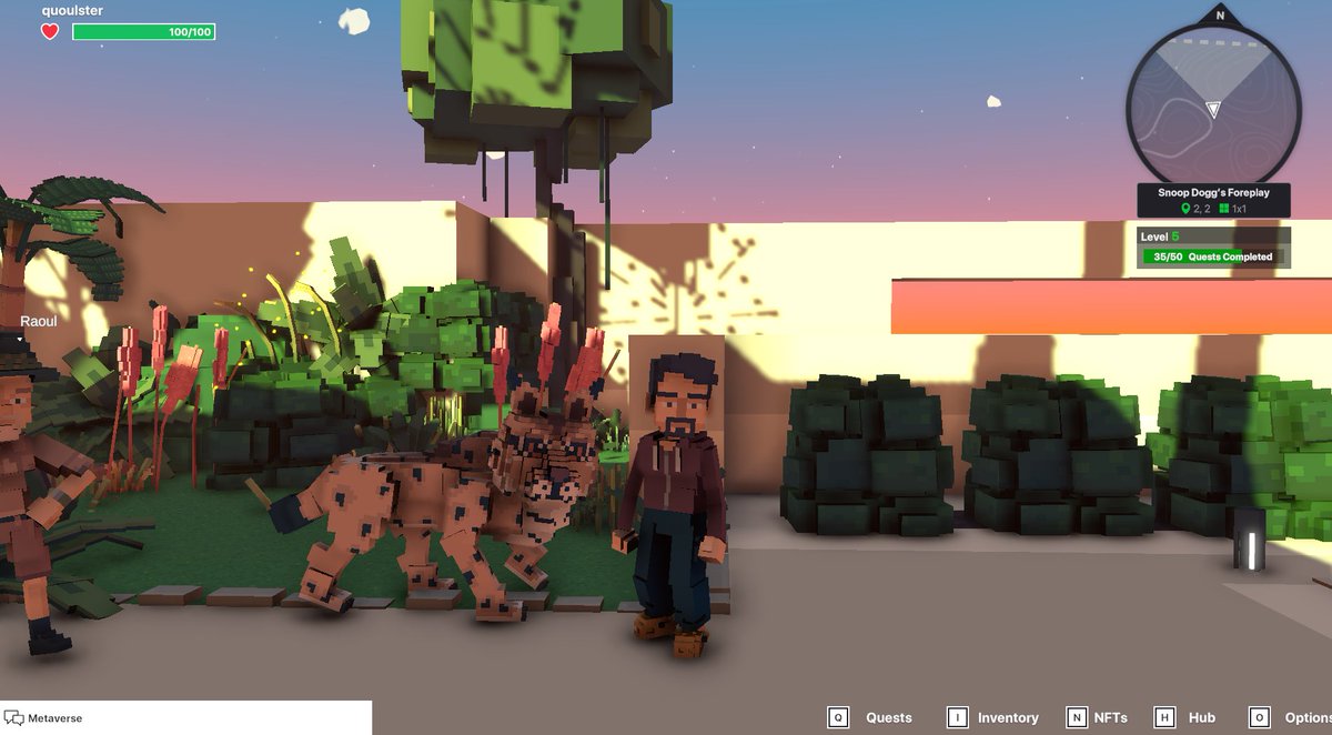 czemonik's tweet photo. @TheSandboxGame I just participated in the daily #SandboxAlphaS2Contest for a chance to earn up to 1,000 $SAND! Starting March 21 - Find Martha in the Snoop Dogg Mansion. Check out my screenshot below!
👇 #SandboxAlphaS2 https://t.co/a7QZf48AlA