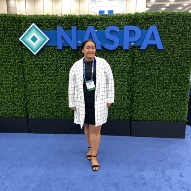 MayaAlexandraR2's tweet photo. Day 1 of the #NASPA2022 Annual Conference. Excited to connect with current graduate students and Student Affair Professionals from all over the country! #NUFP https://t.co/S8PInKk3mU