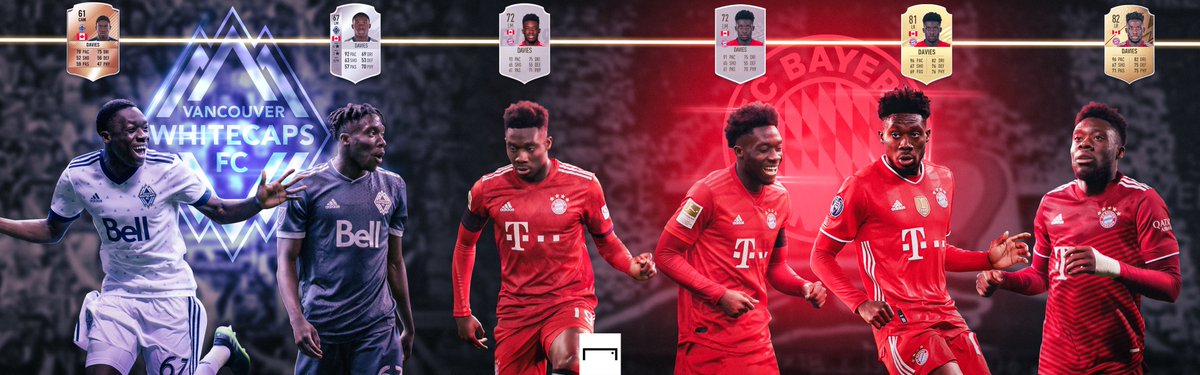 goal's tweet photo. Alphonso Davies’ transformation over the years has been incredible to watch 🤩

🇬🇭 From a kid in a refugee camp in Ghana…
🌟 To an explosive young midfielder in Canada…
👑 To maybe the best left-back in the world

Spot them early with @nxgn_football 📈 https://t.co/enE68ktviz