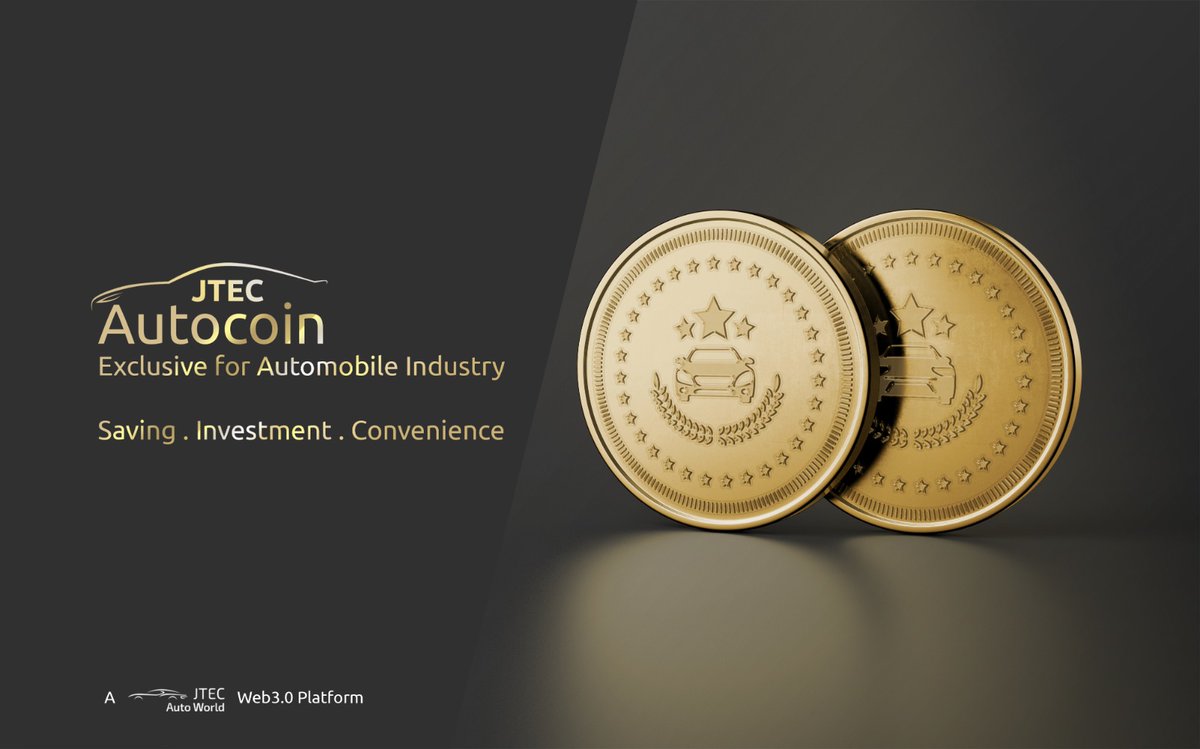 AutomotiveJtec's tweet photo. $MSTO #JTECAutomotiveInc
#JTECAutoCoin #JTECAutotoken
#Cryptocurrency https://t.co/WDPVOtzbNK