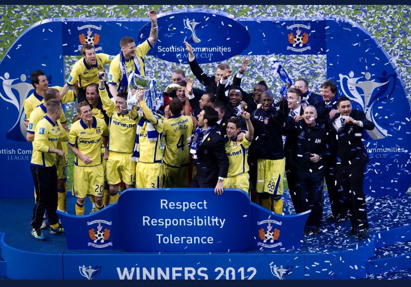 KFCSA1869's tweet photo. Coming Soon!……..To commemorate the 10th anniversary of winning the Scottish Communities League Cup the KFCSA will be running a “bonus ball” raffle with the sole prize being an actual cup final ball signed by the team. https://t.co/VIeH9cuXq0