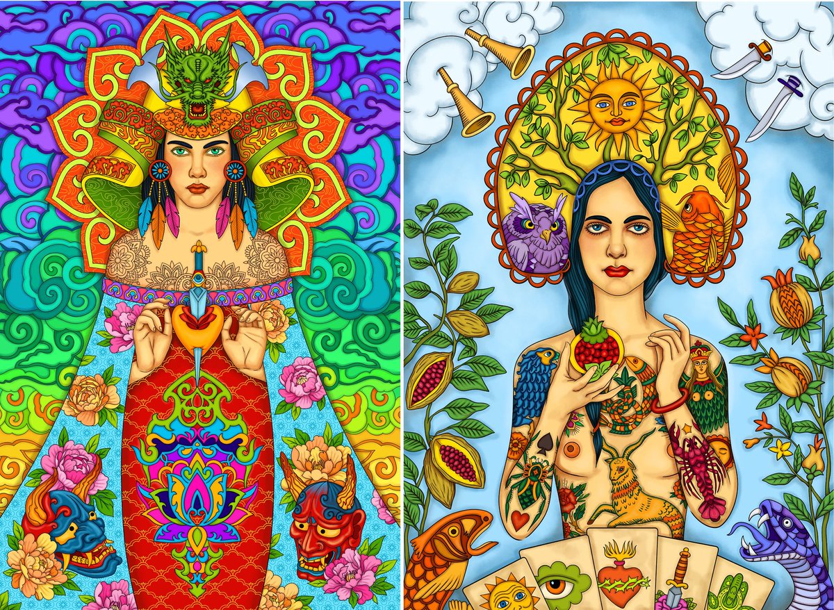 ✨This is my genesis work in @withFND "Brave" and "Pythoness" In both pieces I want to show the strength and inner power of women and their ability to face the difficulties they find on their way.✨
foundation.app/@LuthyArt