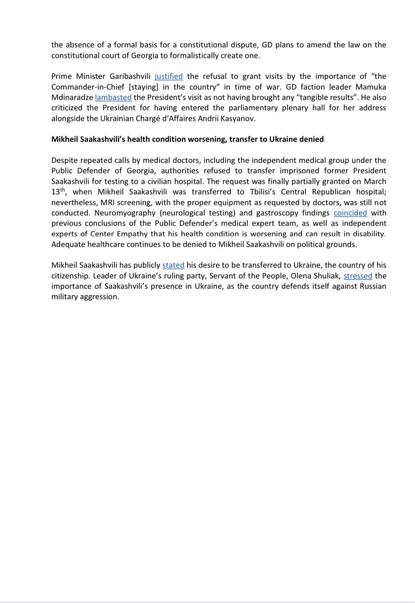 DemDefGeo's tweet photo. Check out our joint newsletter #GeorgiaAlert to stay updated on events happening in #Georgia 🇬🇪

🔗 https://t.co/aNn1AuIj37 https://t.co/axjxrq1Sh4