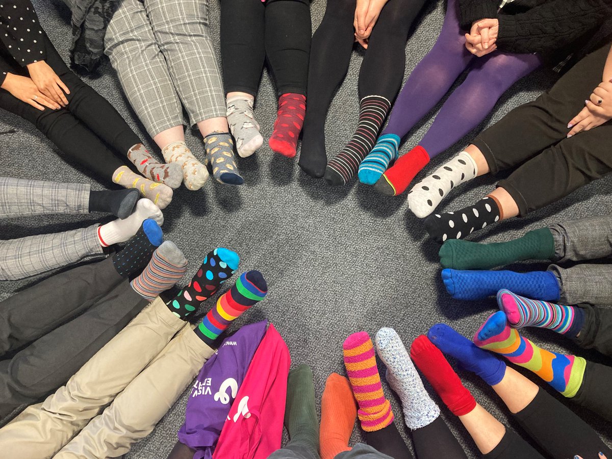 🧦 Here at the #manchester #visionforeducation branch we have taken part in the #lotsofsocks campaign in order to support #worlddownsyndromeday If you want to get involved it's not to late! Head to their website to donate or buy a pair of their #2022 socks
lnkd.in/ekW9EJBP
