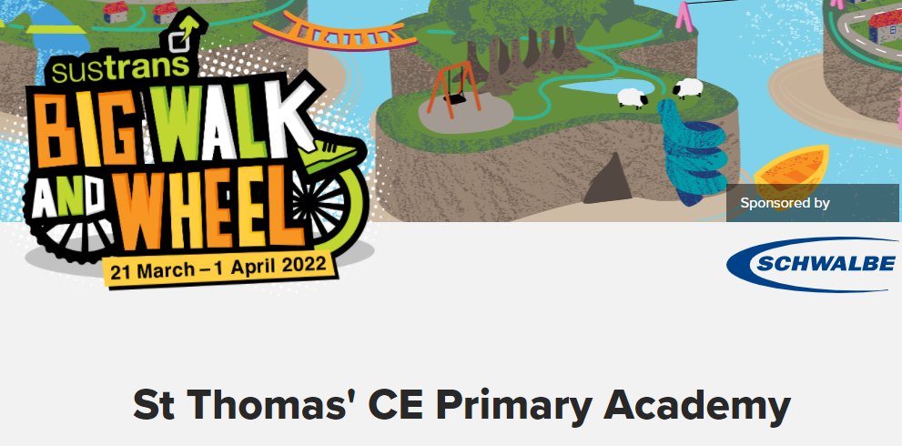 StThomasCEPrim1's tweet image. Beautiful forecast this week 🌞 

Why not consider an #ActiveJourney to school by walking, cycling or scootering? 🚶🚴‍♀️🛴

Well done to all who travelled in an active way today 🙂