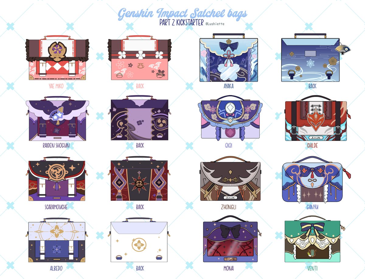 lushiette1's tweet photo. [RT's appreciated🌸 Interest Check!]

Please v0te here for your favourite genshin bags!
L1nk: https://t.co/B9xbscOwon

Thank you so much!❤️ https://t.co/ze5L1F9Zk1