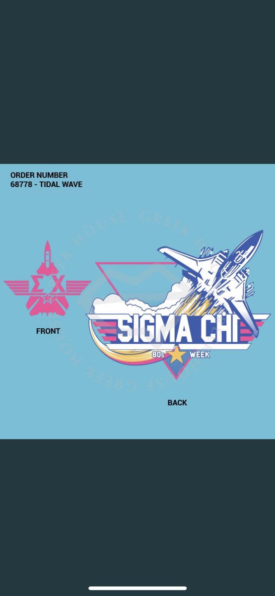 Sigma Chi 80s week tweet media