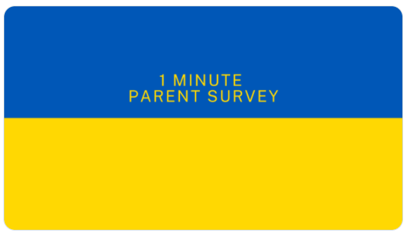 PlanSocialApp's tweet photo. Take our 1-minute survey to tell us how you feel, as a parent, about supporting families caught up in the Ukrainian crisis. 

#ukraine #ukrainewar #ukrainerussiawar #pta #parentview

https://t.co/v5aydgS7kH https://t.co/L1XSKhXSOz