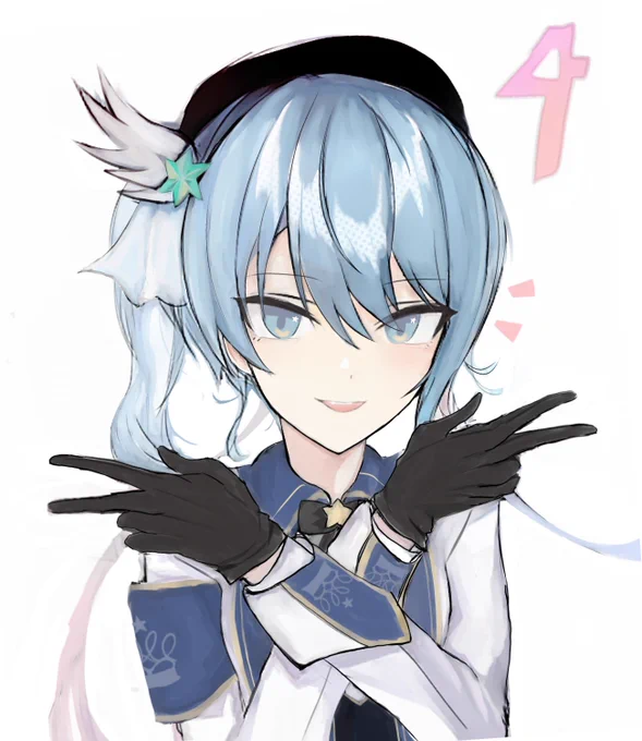 #ほしまちぎゃらりー
#星街すいせい
#星街すいせい4周年 
#星街すいせい生誕祭
#hololive 
🎉18.4さい🎂 