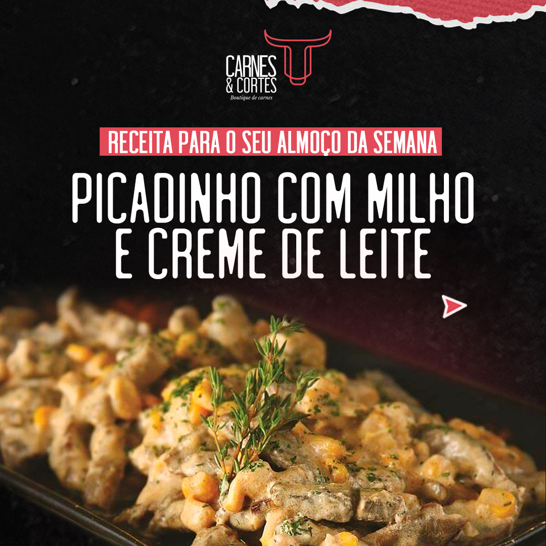 carnesecortespb's tweet photo. Dica de receita para o seu almoço!

Sendo pratico e delicioso, o Picadinho com Milho e Creme de Leite é ideal para quebrar um pouco a sua rotina na hora do almoço.

Gostou da nossa dica de hoje? Envie para aquela pessoa que precisa experimentar esta receita.
  
#carnesecortes https://t.co/x58ECZgLOr