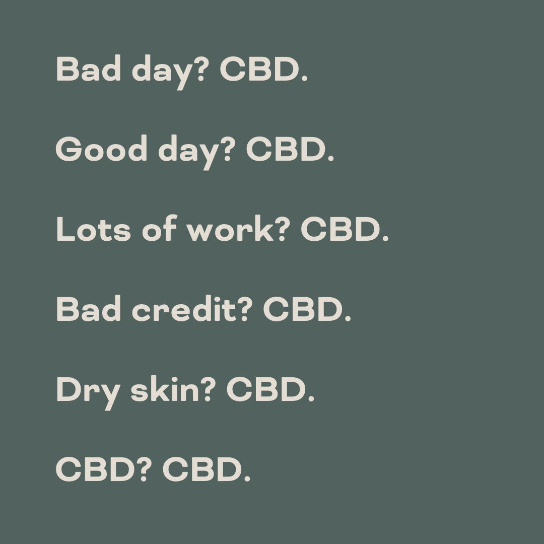 CannabidiolLife's tweet photo. What else can you add to this list? 🙃 https://t.co/aQaDDQ0YJH