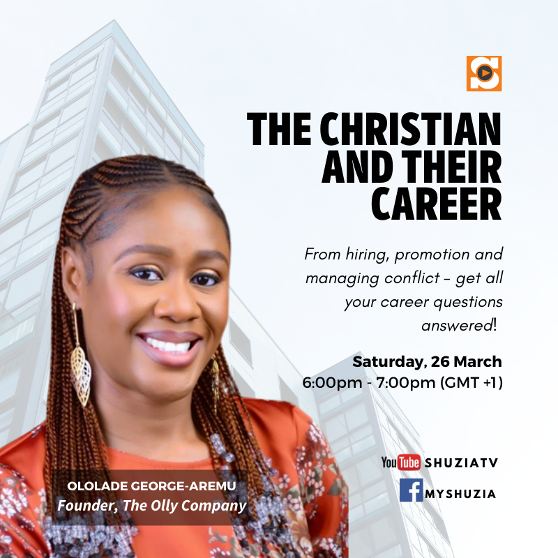 myshuzia's tweet photo. This weekend, we will be having a live session with Ololade George-Aremu, Founder of The Olly Company.
Mark your calendar!
โ
#shuzia #myshuzia #shuzian #shuziabootcamp #christiancreatives #christiancareer #christiancreativecommunity #christiancommunity
โ https://t.co/54Z0JO1jtG