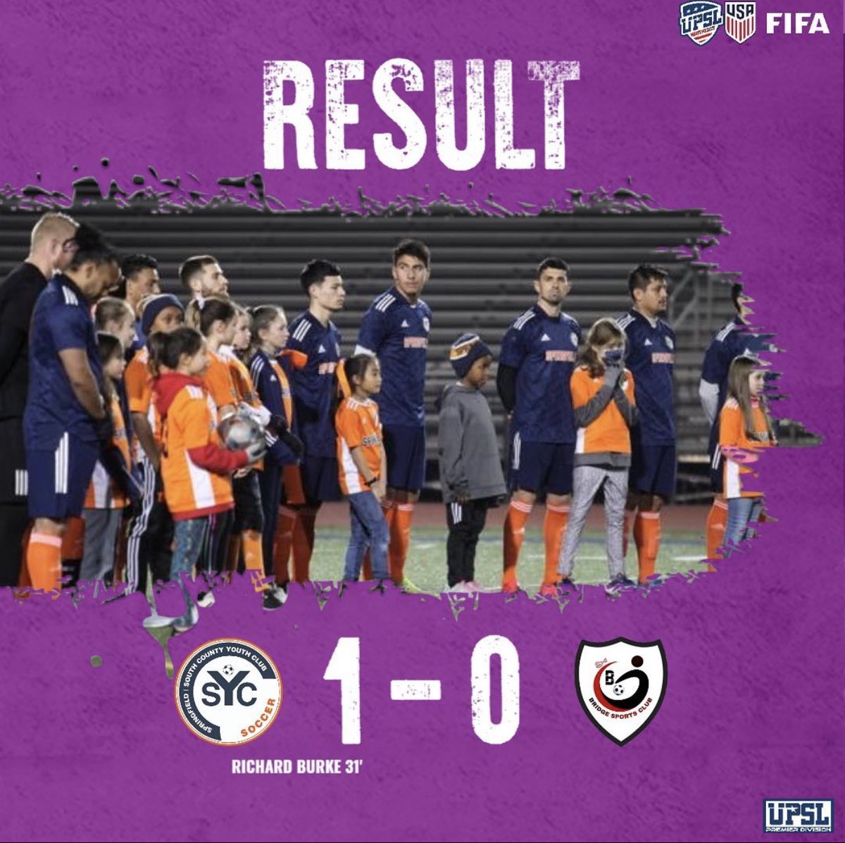 CONGRATS to our SYC United team getting their first WIN last night in the <a href="/UPSLsoccer/">UPSL</a> season opener! Way to go boys and Coach Jonahan 🧡💙 #WeAreSpringfield 🟧🟦