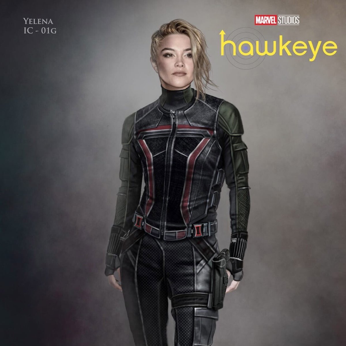 MarvelFandome's tweet photo. The concept arts of @Florence_Pugh 's Yelena belova For #HawkeyeSeries has been released officialy. https://t.co/xMFb8VW2t5