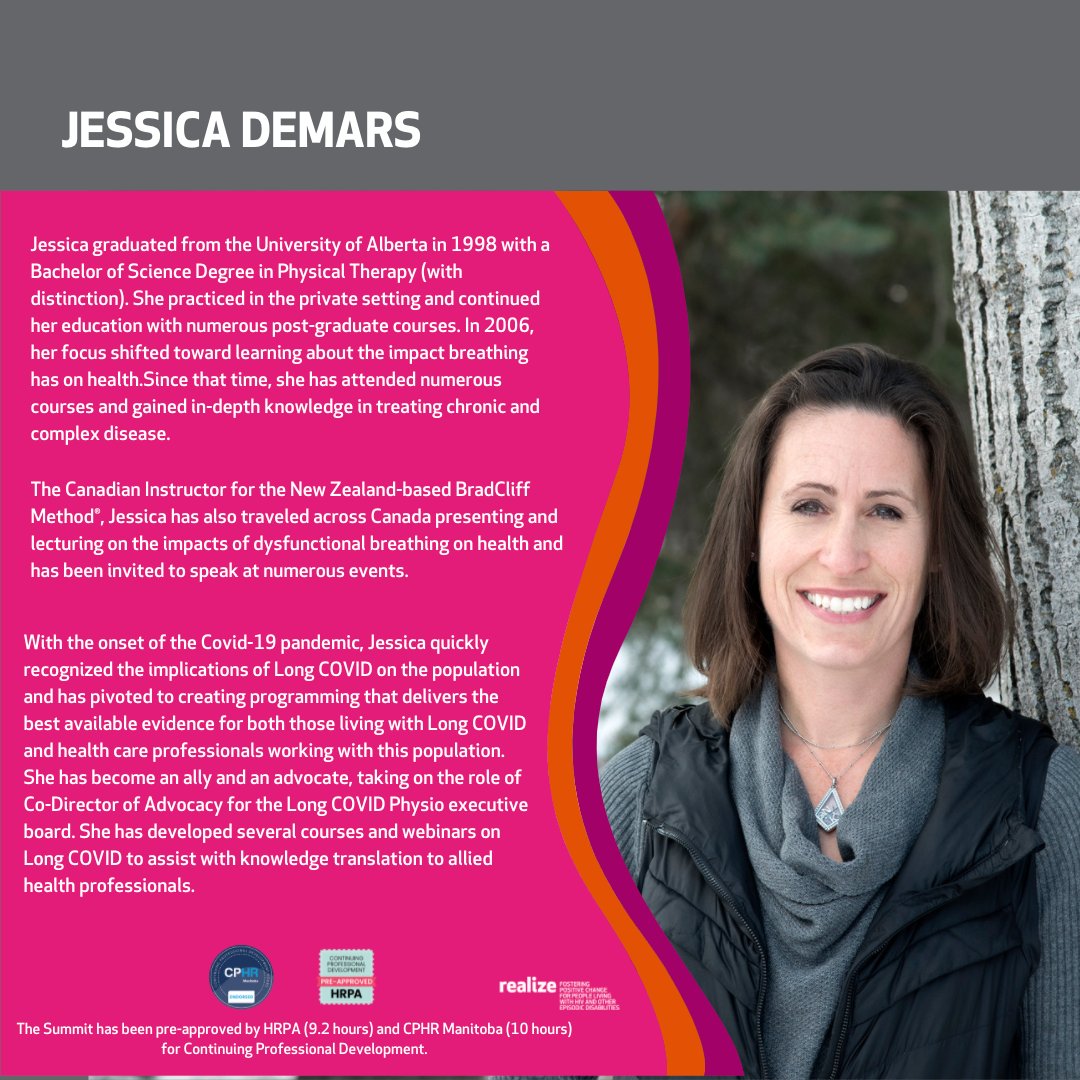HIVandRehab's tweet photo. Introducing one of our Speakers for the 2022 Summit: JESSICA DEMARS 
You can register now via this link: here:https://t.co/knPKuC6J5D
#EpisodicDisability #MentalHealth #Depression #Anxiety #EndTheStigma #Stigma #WorkplaceWellness #MentalHealthAtWork #RealizeSummit2022 https://t.co/uTfsIb3H6z