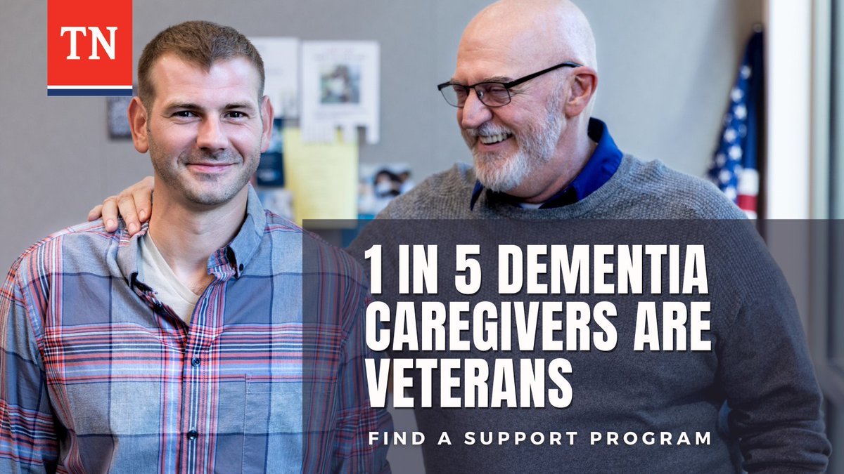 Hero then. Hero Now. Nearly 1 in 5 dementia caregivers in TN are also veterans. The VA caregiver support program is a great resource for all veterans and their caregivers. Find the coordinator closest to you: caregiver.va.gov/support/New_CS…