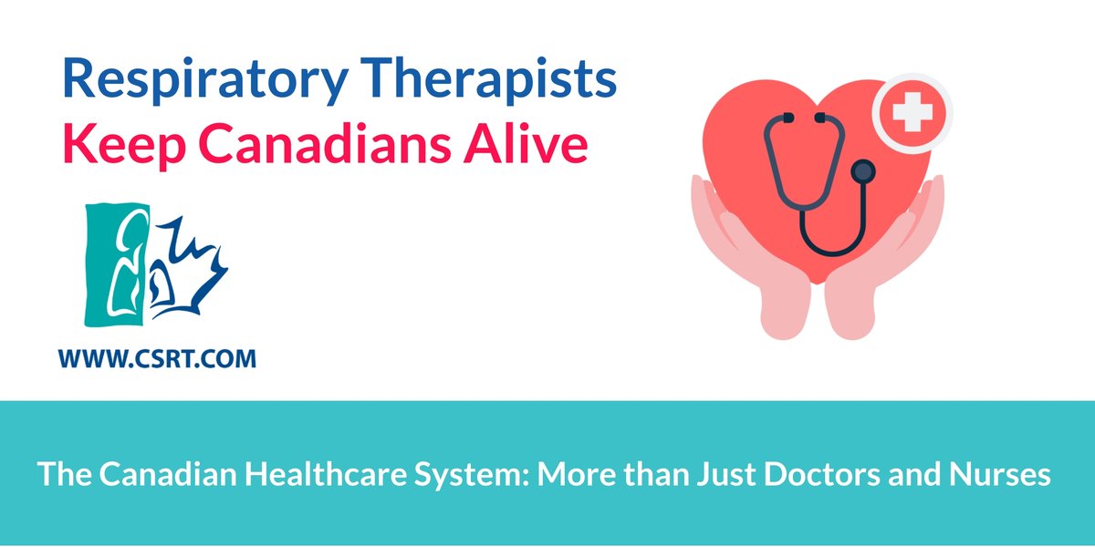 CSRT_tweets's tweet photo. The Canadian healthcare system relies on respiratory therapists. To learn more about how: https://t.co/015IwlBwGj https://t.co/YnoY40w9lu