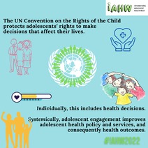 Here is a wonderful @WHO resource about improving Adolescent Empowerment and Engagement for Health and Well-being. How is your organization doing? who.int/pmnch/knowledg… ​ ​#IAHW2022 #Empowerment @Gem_Initiative @EVA_Nigeria @IYAFP @yofci_ng @WACI_Tweets @OptionsinHealth