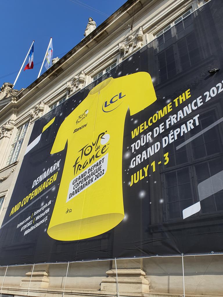 francedk's tweet photo. Le Grand Départ is approaching. Copenhagen is getting ready.
@LeTour 🚴‍♂️🚴‍♀️🇩🇰🇫🇷 https://t.co/m1EGRd1Cqy