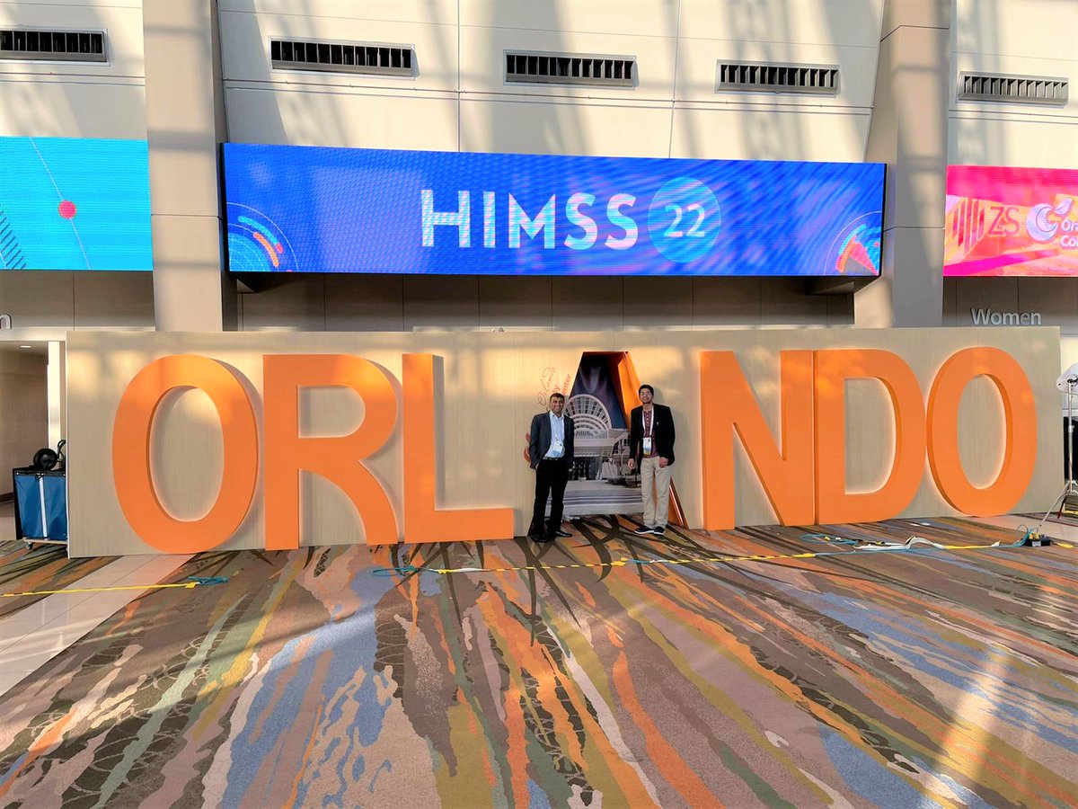 manish8um's tweet photo. Thank You, @HIMSS, Orlando, for such an incredible event!
It was great networking with the frontrunners - the CIOs and senior executives, attending live demos on information and solutions needed to take health and wellness to the next level. https://t.co/0UMHAkcAAb