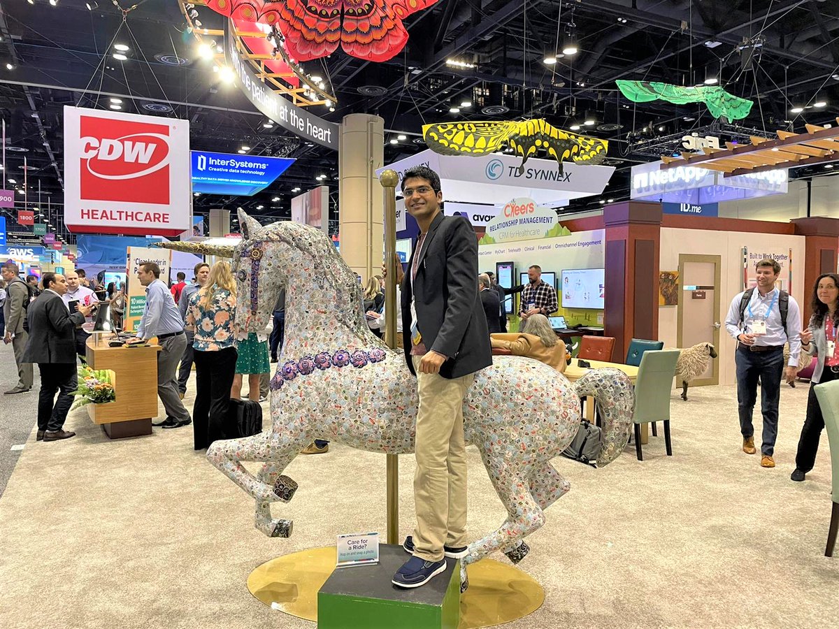 manish8um's tweet photo. Thank You, @HIMSS, Orlando, for such an incredible event!
It was great networking with the frontrunners - the CIOs and senior executives, attending live demos on information and solutions needed to take health and wellness to the next level. https://t.co/0UMHAkcAAb