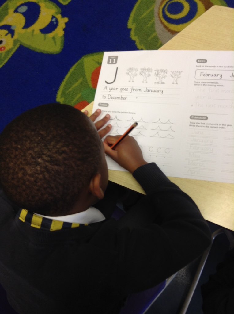 RFitzroyAcademy's tweet photo. #Zuluclass enjoyed some mindful handwriting this afternoon. Practise makes improvement! # year1 https://t.co/tQhigzPgY2