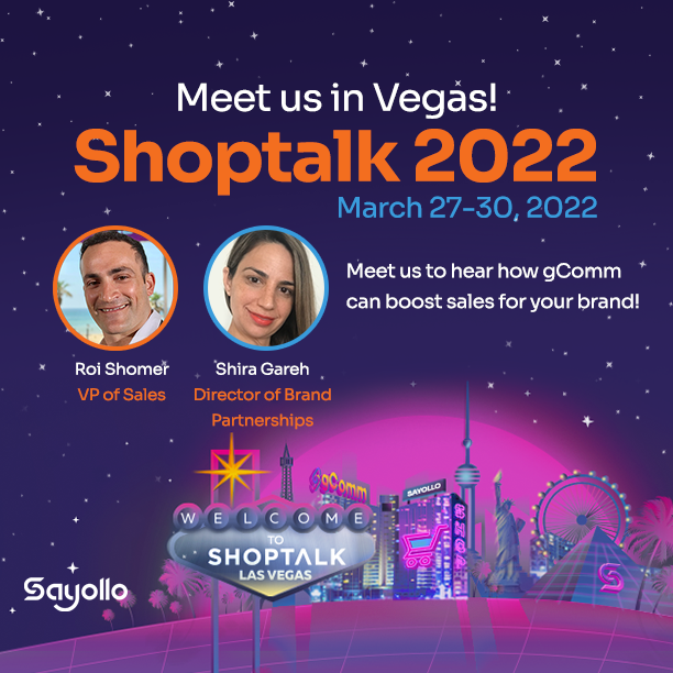 jonattias's tweet photo. I was gonna wish you both good luck in Vegas, but knowing how hard you've worked toward this and that you will meet some very interesting people in the industry, I know you'll succeed regardless of luck.
Go get 'em, Shira Gareh and @RoiShomer!
@shoptalk #gComm #sales #ecommrece https://t.co/ZWAPihwkan