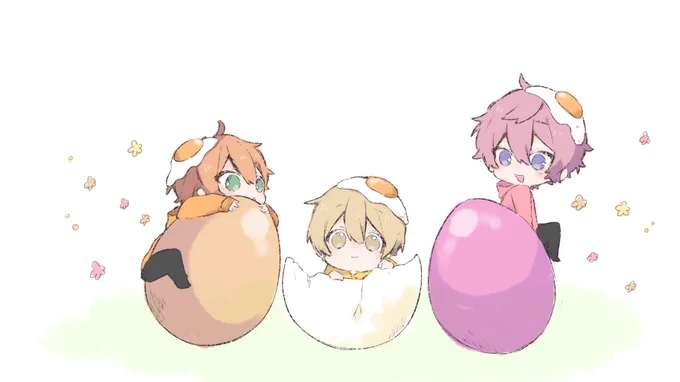 おつえっぐです!🥚🧡💛💗 