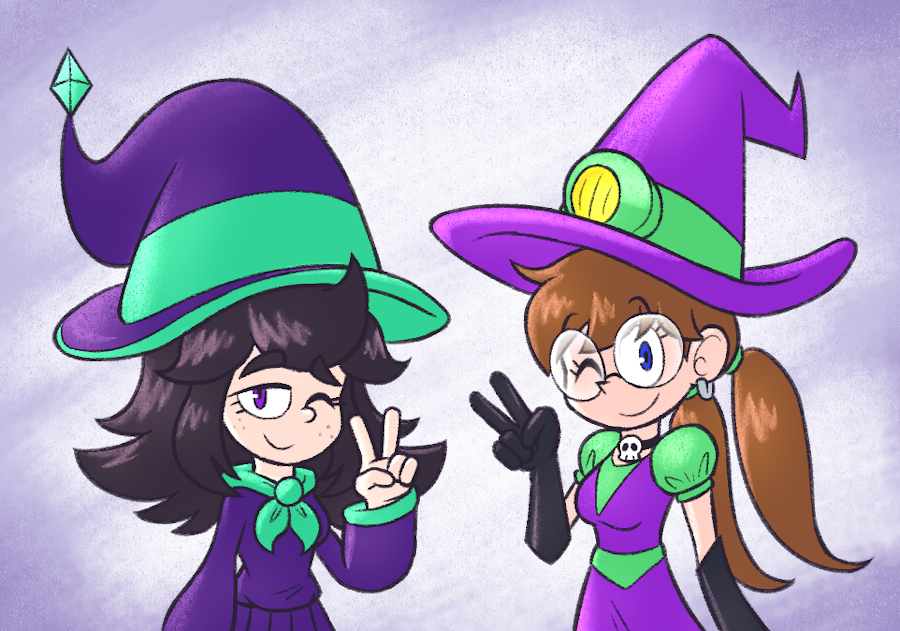 itsCruiseElroy's tweet photo. Anna donning the witch costume again just for @ShroomMage's #LillyCollab https://t.co/guf5ewGe45