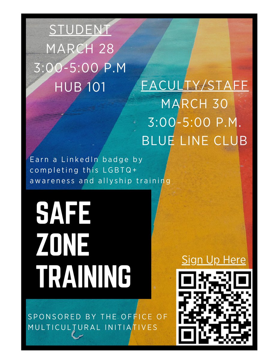 merrimackunity's tweet photo. 🌈Please Join us in earning a LinkedIn badge by completing this LGBTQ+ awareness and allyship training!🌈 https://t.co/XMtjPkkiOX