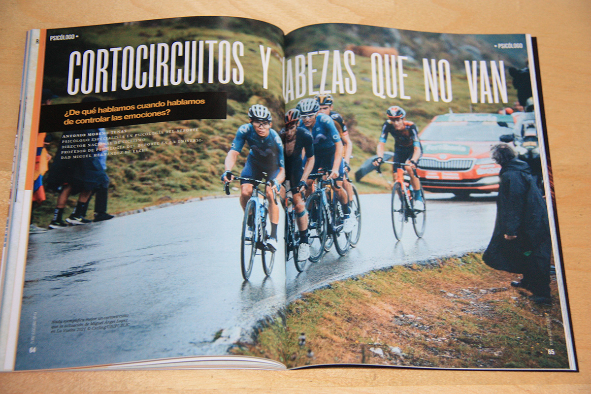 PlntCiclismo's tweet photo. "Las personas que practican deporte en el alto rendimiento se enfrentan a situaciones con unas demandas de ejecución muy elevadas: se juegan su prestigio, su carrera, contratos y becas, su futuro ¿De qué hablamos cuando hablamos de controlar las emociones?"
Más en #PCM44 https://t.co/NRQ1cODACC