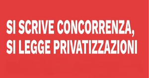 AcquaBeneComune's tweet photo. DDL #concorrenza: un manifesto ideologico che porterà a una nuova ondata di #privatizzazioni ed esproprierà le comunità locali.
Lanciamo la campagna "Fermare il DDL Concorrenza, difendere acqua, beni comuni, #diritti e #democrazia 
https://t.co/dueKh0SjNZ https://t.co/FIwwAL6GMg